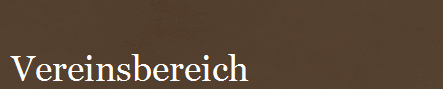 Vereinsbereich